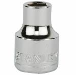 Stanley STMT72915-8B Chrome Vanadium Steel Chrome Vanadium Standard Socket 7 mm