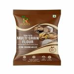 Roots Bioscience Farm Fresh Multi Grain Flour With Low Glutein Khapli (Emmer) Wheat (Pack of 4)