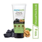 Mamaearth Charcoal Face Scrub for Oily and Normal skin, with Charcoal and Walnut for Deep Exfoliation - 100g