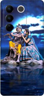 Coverooz Vivo V27 Pro (5g) Radha Krishna Mobile Skin (Multicolor)