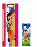POSSHE Chota Bheem Exam Pad Set Unisex Senior & Junior Pads for All Exams (Pack of 2)