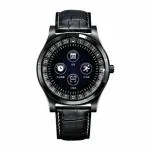 ZuZu, move for more better. Bluetooth Round Screen Smartwatch with Support SIM TF Card, Call Reminder, Pedometer (Black)