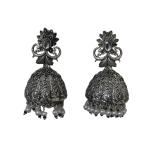 Priyansh Enterprise Handmade Silver Brass Traditional Earrings For Parties, Festivals For Women