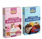 Mr.Kool Premium Quality Baking powder (100 g) Baking Soda Powder (100 g) COMBO (200g)
