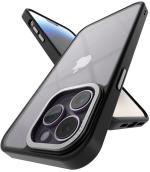 Eller Sante Black iPhone 14 Pro Max Polycarbonate Thermoplastic Polyurethane Mobile Cover Case (15.9 x 7.9 x 0.6 cm)