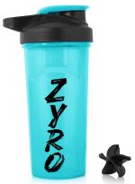 Zyro Shakers for Protein Shake Bottle Gym Shaker Bottle Shaker Bottles for Protein Shake Gym Protein Shaker Bottle- Turquoise,Blending Mixer Ball for 650 ml shaker bottle