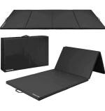 Ellenshire Yoga Gym Mat Foldable 72 x 24x 12mm Unisex 12 MM thick mat (Black)