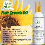 HerbalSupport hair growth Oil Promotes Hair Growth & Controls Hairfall Hair Oil 100ml