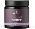 Sukin Australian Natural Purely Ageless Rejuvenating Day Cream | Hydrating Day Cream | Natural Firming Moisturizer for Mature Skin | UV Protection | 120ml