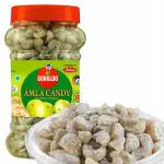 GONGLOO Homemade Dry Amla Candy | Regulates Metabolism | High in Vitamin C & Fibre | Hygienically Packed | Rich in Antioxidants | Improves Immunity | 300 GM