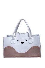Adore Teddy Multipurpose Diaper Caddy Mother Bag - Cream