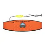 Deemark Corded Electric Magnetic 3in1 Sauna Slimming Belt with Heating, Massaging and Vibrations (Orange)