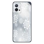 GADGETSWRAP Printed Vinyl Skin Sticker for Vivo T1 - snowflakes texture