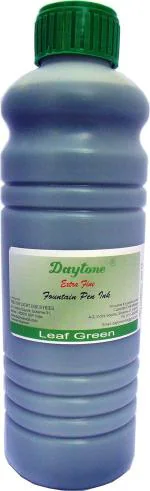 Daytone Extra Fine Fountain Pen Ink Leaf Green 500 Ml. Pack of 2