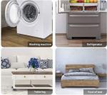 Shopfleet Washing Machine Feet Washing Machine Support Anti-Slip Anti Vibration Dryer Base Fixed Non-Slip Pad Refrigerator Pads