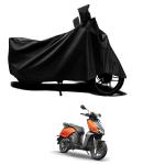 AASHTIK MART New Hero Xoom 110 Water Resistant - UV Protection, & Dust Proof Sun Protection Full Bike - Scooty Two Wheeler Body Cover for Hero Xoom 110 (Black Colour)