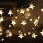X4CART Mini Star String Light Plug-in Rice Fairy Lights Led Light for Home Decoration,Room Decoration/Diwali/Christmas/Outdoor/Indoor, Festival -(3 Meter 14 Led Yellow)