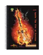 Amblitz Spiral Notebook - Ruled | 200 Pages| Pack of 6 | A4 Size| Ruled - Single Line| Premium Lite | Single Subject Notebook|