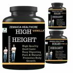 HIGH HEIGHT height increase medicine height supplement /flavor/vanila/pack.3