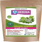 HERINA EXPORT INDIA PRIVATE LIMITED Brahmi Powder For Hair Care And Growth (100 GM)
