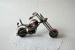 PEBBLECRAFTS Handmade Iron Mini Bike 10.16 X 6.985 cm
