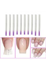 Sminakh 12 Nails Extension Fiberglass Acrylic Builder Tips Pack of 5