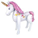 My Party Suppliers Magical Unicorn Airwalker Foil Balloon Full Body