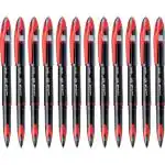 Uniball Air Micro RB 188M Red Pack of 12