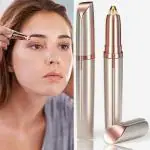 Lichee Portable Eyebrow, Face, Lips, Nose Hair Removal Electric Trimmer with Light for Female