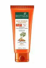 Biotique Sandalwood Sunscreen Ultra Soothing Face Lotion, SPF 50+ |Ultra Protective Lotion| Keeps Skin Soft, Fair and Moisturized| Water Resistant| For All Skin Types| 100ml