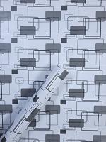 Jaamso Royals Multicolor PVC Squares Self Adhesive Wallpaper 45X1000 cm( 1000 CM X 45 CM )