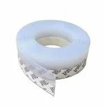 BIGXEN Silicone Door Seal Strips, Soundproof Weather Stripping Windproof Door, Self Adhesive Sealing Sticker for Window Gaps, Insect, Bottom of Side Door Tape for Home (3 Meter,White)