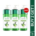 Biotique Green Apple Fresh Daily Purifying Shampoo and Conditioner, 800ml (Buy 2 Get 1 FREE)