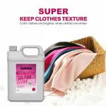 Super Ultra Clean Liquid Detergent 5L|Laundry Wash for Professional Fabric Care|Best For Machine