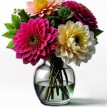 Love Creation A4 Size poster print for creative wall art- floral-fusion-watercolor-bundle-6090( Sticker)