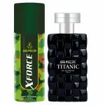 John Phillips TITANIC-X FORCE DEO | Long Lasting | Combo Eau de Parfum (100+150 ml )