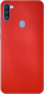 SRG INFOTECH Samsung Galaxy A11 Mobile Skin (Red)