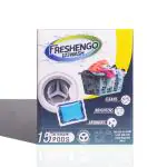 FRESHENGO Laundry Detergent Pods for Washing Machine 4 in 1 Benefits Tackle Odors Fights Daily Stains Softens and Brightens the Cloth