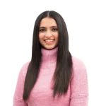 Thicklengths Womens 5 Set Clip in Hair Extensions For Women, Straight Texture, Made With 100% Human Remy Hair, Increase The Volume and Length Of Your Natural Hair (NATURAL BLACK)