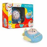 Shooting Star Music Projector with Bluetooth and Different Sounds, 12M+, Blue