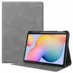 ProElite Smart Flip case Cover for Samsung Galaxy Tab S6 Lite 10.4 Inch 2022 SM-P610/P615 with S Pen Holder [Grey]