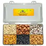 SSKE Gift Pack 300 g(Cashew/Almond/Pista/Walnut/Black Raisins/Yellow Raisins)