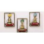 Antique Rustic Handpainted Pagdi Sardar Set Of 3 Wall Frame Wall Hanging Designed Showpiece Home Decor Wall Decor Best Gift Item Meretial Iron