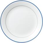 CORELLE Livingware Double Ring 26 cm Dinner Plate Pack Of 6 Dinner Plate (Pack of 6, Microwave Safe)