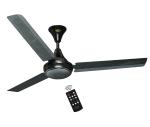 OSTN ARC 3 - 1200 MM 3 Blade, 25 W, Anti Dust, 5 Star, Smart Remote, Energy Saver BLDC Ceiling Fan, Metallic Black