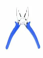 PERFECT TECH Combination Cutting Plier | Anti-Rust Properties For Gripping | 160MM/ 6 Inch | Rubber Handle Steel l Insulated Lineman Plier | Holding And Cutting Wires | Pliers For Home Tool Kit | Pliers For Electronic Repair | Hardware Tools (Blue