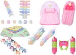 Kwitchy Baby Products All New Born Combo Daily Needs Items (Multicolor, 0-6 Months)