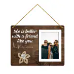 Expleasia Wooden Photo frame for wall decor | Gift itemS | Wall decor | Photo frame for wall decor| photo frame| photo frames for wall decoration| office | home| Living room| Bedroom| Wall Art
