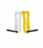 Pets Wizard - Cuttle Fish Bone Holder with Perch 2 No's (Yellow or White Color) ( 2 Holders )
