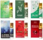 Pik product Citrus, Chocolate, White Water Lily, Rose, Fruity Roll On Perfume Alcohol Free Unisex 48 ml (Pack of 6)